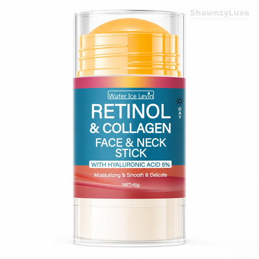 Retinol collagen neck care stick with hyaluronic acid - front view