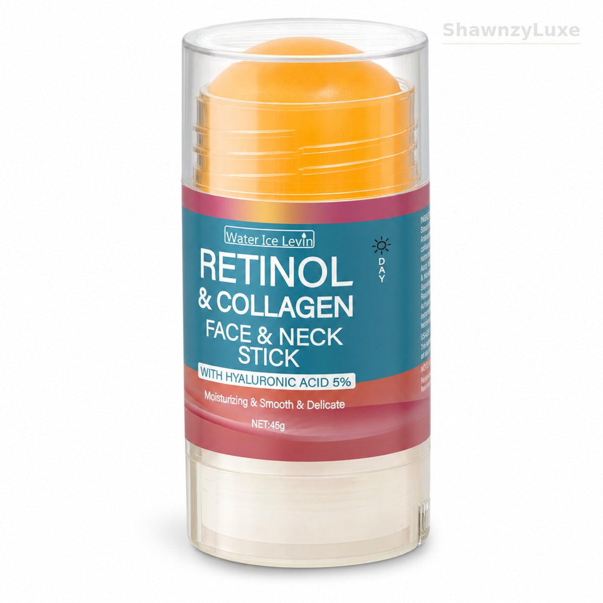 Anti-aging face and neck moisturizer stick - product packaging