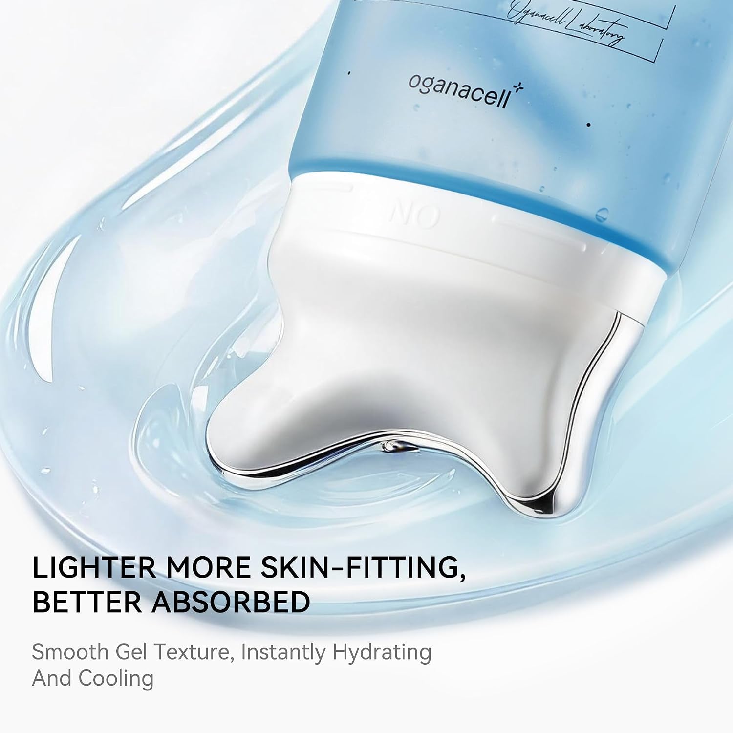 PDRN moisturizer paired with a gua sha facial tool