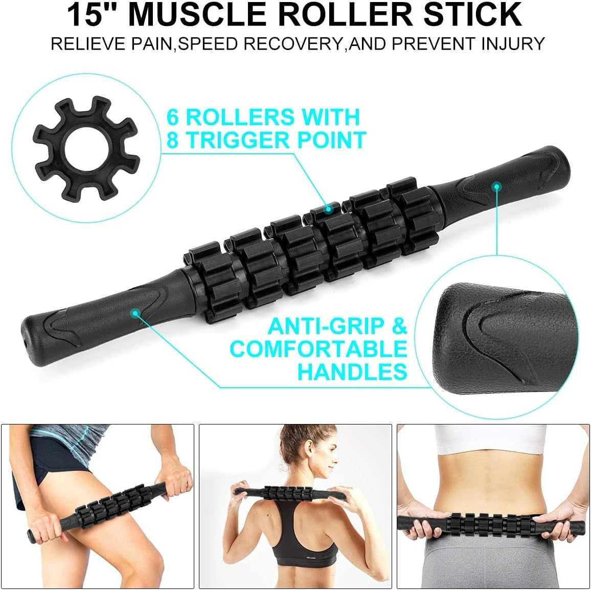 Massage balls for targeted self-massage and cooldown routines