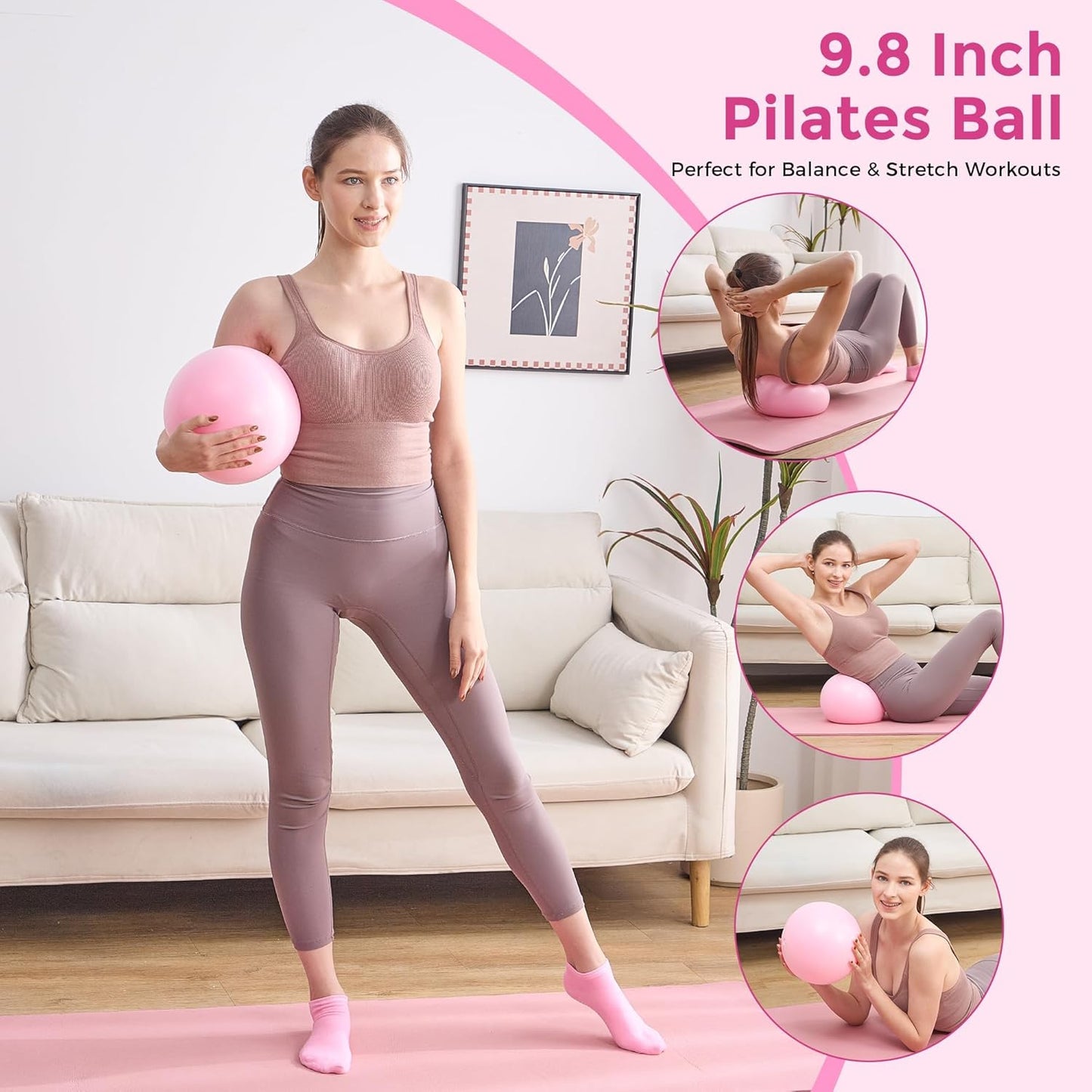 Light dumbbells and adjustable wrist ankle weights for home workouts