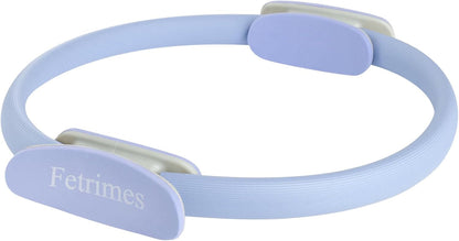 Blue padded Pilates ring included with home sculpt bundle