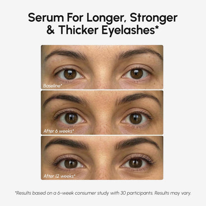 Lash serum applicator wand coated with conditioning serum