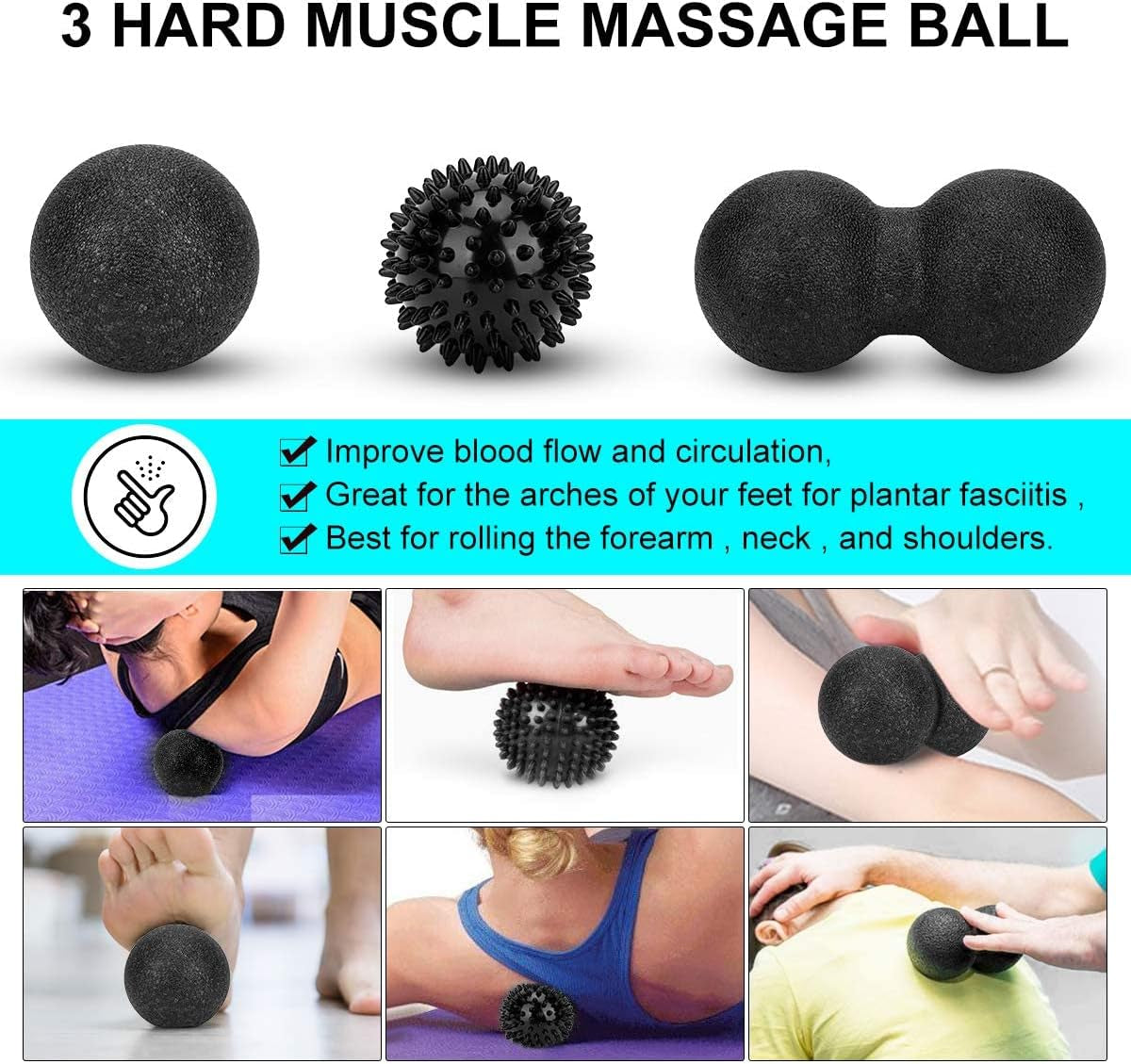 Foam roller set arranged for an at-home mobility session
