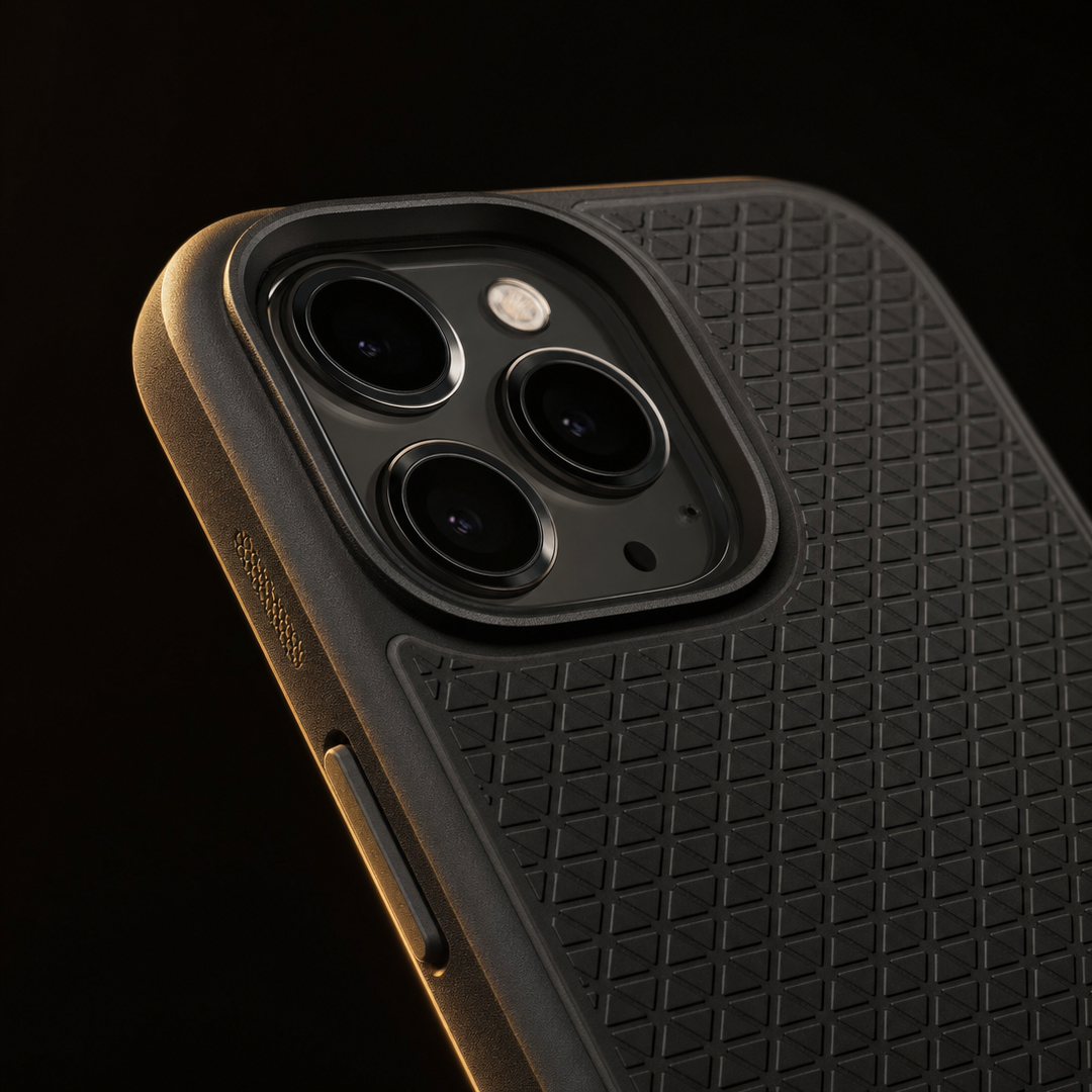 iPhone case precise camera cutout and raised bezel