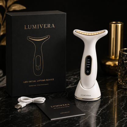 LumiLift Pro facial device packaging and accessories